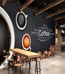 3d Wallpaper Bar Coffee Shop Wall paper Europe and America HD Digital Printing Moisture Home Decor Painting Mural Wallpapers5116460