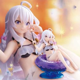 Action Toy Figures New Japanese Anime Sexy Girl Swimsuit girl Maid PVC Action Figure Toy Statue Adult Collection Model Doll Gift Y240516