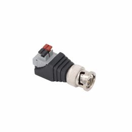 2/5/10PCS Q9 Plug 75-5 Press BNC Connector Analog Surveillance Camera Welding-free Bnc Video Cable Copper Core Interface