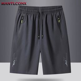 Quick Dry Lightweight Stretch Shorts Men Outdoor Sport Summer Jogging Running Loose Board Workout Gym Fitness 240513