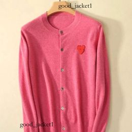 Cdgs Hoodie Men Women's Designer Sweaters Play Sweater Knit Commes Casual Men Sweatshirt Des Badge Garcons Hoodie Red Heart Long Cardigan Embroid Cdgs Shirt 619