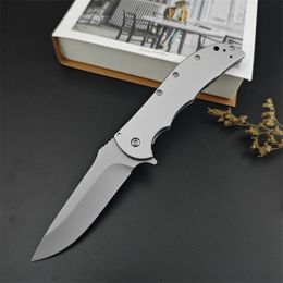 EDC KS 3655 Volt Assisted Pocket knife Bead-Blasted Plain Blade Stainless Steel Portable Folding Knife Tactical Multitools Hunting Survival Camping Tool 1660 1990