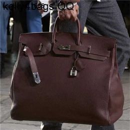 Totes Handbag Hac 50cm Bag Genuine Leather Handmade Limited Edition Customization Handswen Personalised High Designer Size Travel Large Togo LeX9QL