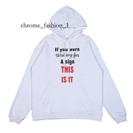 Vetements Hoodie 22Ss Red Label Sticker 100 Cotton EU Size Hoodies Men Women High Street Streetwear Autumn Winter Pullover Vetements Hoodie 539