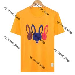 Physcho Bunny T Shirt Mens Womens Rabbit Men Shirt Fashion Designer Tshirt Couple Short Sleeve Man Tops Psyco Bunny Psychological Bunny Pyscho Bunny 658