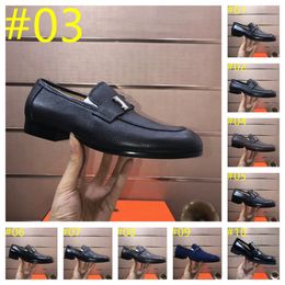2024 Männer formale Business Brogue Dress Schuhe lässige echte Lederflats der Marke Designerin Hochzeitsfeier Slates 38-46