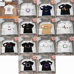 Top baby tshirt Multiple styles boys T-shirt Size 100-160 CM designer kids clothes Logo printing girls Short Sleeve tees 24Mar