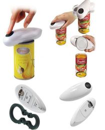 Automatic Can Jar Opener Tins Open Tool Cordless Battery Operated Electric Tin Bottle Openers EEA341 12pcs6287675