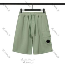 Men's C P Shorts Topstonex Casual Sports Loose Sweatpants Cp Short Trendy Garment Dyed b512
