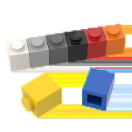 Other Toys 10pcs MOC parts 3005 bricks 1 x 1 compatible brick DIY components Building blocks Particle childrens puzzle Brain toy gift S245163 S245163