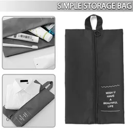 Storage Bags Portable Travel Shoe Bag Organiser Waterproof Durable Underwear Clothing Zip Pouch