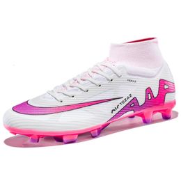 Mens Football Boots Professional AG/FG Soccer Shoes Anti-Skip Training Soccer Cleats High Quality Top Cleats Arrival 240507