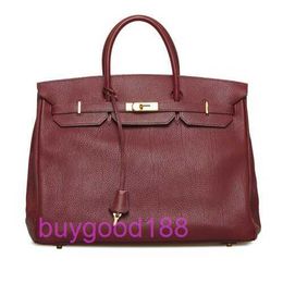 AA Briddkin Top Luxury Designer Totes Bag Stylish Trend Shoulder Bag 40 Red Leather Handbag Womens Handbag