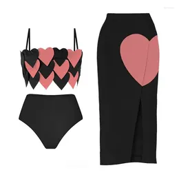 Women's Swimwear Women Swimsuit Lover Two Piece Bikinis Beach Dress Cover Ups/Pareo Designer Bathing For Summer Holiday Luxury Suit