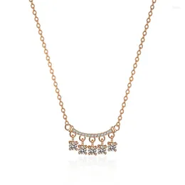Pendants KJ159 Lefei Fashion Luxury Classic Moissanite Diamondset Tassel Bell Dangle Necklace Charms Women S925 Silver Party Jewellery Gift