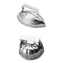 Baking Tools Japanese-Style Stainless Steel Boat-Shaped Egg-Wrapped Rice Mould Moulds