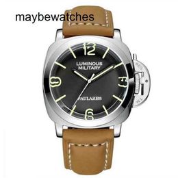 panerass Luminors VS Factory Top Quality Automatic Watch P900 Automatic Watch Top Clone Military Pangdahai Leather Strap Domineering Waterproof Luminous Large D