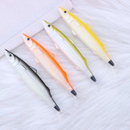 Factory Original Fun Salted Fish Pen Creative Work Fishing Office Signature Simulation Goldfish Shape Ballpoint