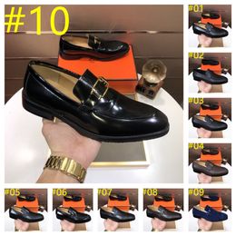 2024 Italian Designer Fashion luxurious Men Brogue Shoes Big Size 45 Designer Wedding Party Leather Shoes Men Slip On Pointed Toe Luxury Dress Shoes size 38-46