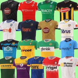 2024 Maglie di rugby GAA Dublino Down Louth Antrim Wexford Wicklow Laois Mayo che lancia Derry Westmeath Limerick Cork Donegal Irlanda magliette Fermanagh Tipperary Tyrone