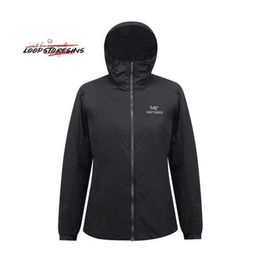 Technical Outerwear Jackets Men's Shell Jackets ATOM Hat Women's Ultra Light Mountaineering Windproof Jack Black 30090-BK 5ZEW