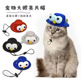Dog Apparel Stylish Pets Adjustable Caps Cats And Dogs Dress Up As Big Eyed Hats Street Parties Po Shoots Universal Props Clothing