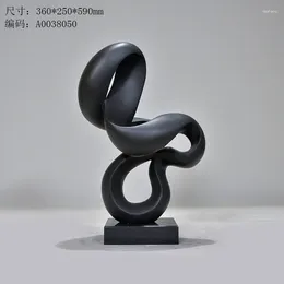 Decorative Figurines Modern Simple Abstract Decoration. Creative Light Luxury Art Sculpture