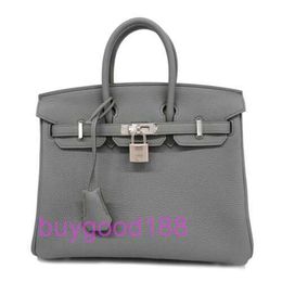 Aa Bridkkin Top Luxury Designer Totes Bag Stylish Trend Shoulder Bag 25 Silver Leather Handbag Authentic Womens HandbagYQ