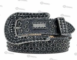 2021 Designer Belt Simon Belts for Men Women Shiny diamond belt Black on Black Blue white multicolour19771316749184