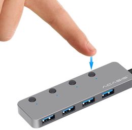 4In1 USB HUB 4 USB Ports External Splitter with typec Port Charging for iMac Laptop Computer Accessories HUB TYPEC Adapter9498253