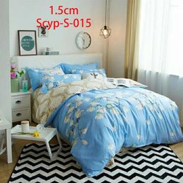 Bedding Sets Comfortable Pillowcase Soft Bed Sheet Flower Microfiber Polyester Durable Set Quilt Cover