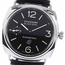 panerass Zf Factory Automatic Movement Luminor Black Seal Logo PAM00380 Second Chained _769760