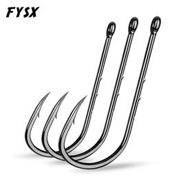 20Pcs Fishing hooks Sharp carbon steel hook barbed Suitable for shrimp earthworm Soft lure larva fishhooks beach fishing 240515