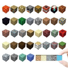 Other Toys Creative Magnetic Designer 3D Cube Childrens DIY Model Education Intelligent Building Block Childrens Toy Birthday Gift S245163 S245163