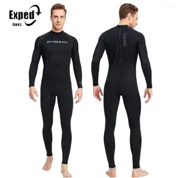 Women's Swimwear 3mm Diving Suit Women Long-Sleeved Cold-Proof Snorkelling Winter Swimming Men One-Piece Warm Surfing