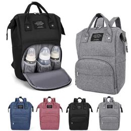 Diaper Bags Nappy Backpack Diaper Bag Mummy Large Capacity Bag Mom Baby Multi-Function Waterproof Outdoor Travel Diaper Bags for Baby Care Y240515