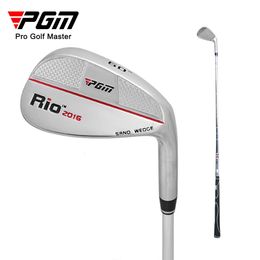 PGM RIO Golf Clubs Sand Wedges Stainless Steel Shaft Practicing Beginner Exercise Wedge Right Hand Supplies 2 Colors 240430