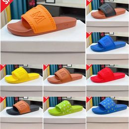 2024 visetos designer sandals slippers For mens flats rubber slides sliders black white Letters marks Print sandale mcIVI summer mcms beach shoes mules sandals