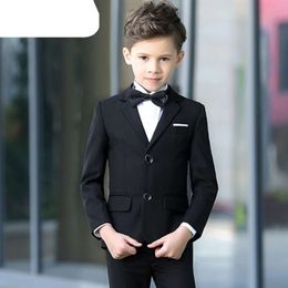 Boys Suit For Wedding Children Shining Party Blazers Pants Baptism Kids Photography Costume Gentlemen Teenager Prom Tuxedo Dress