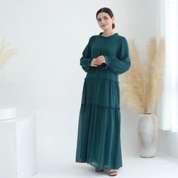 Ethnic Clothing Women Abaya Dubai Arab Long Sleeve Ramadan Dress Ankle Muslim Fashion Clothes Turkey Caftan Marocain Abayas Vestidos