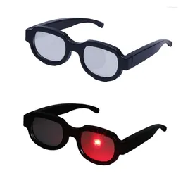Sunglasses Y166 Christmas LED Year Glasses Carnival Adult Teens Kids Gifts Masquerade Party Taking Po