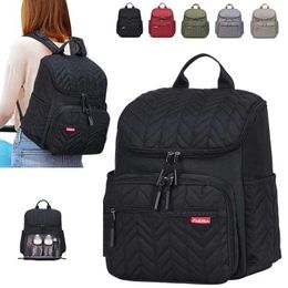 Diaper Bags Baby Diaper Bag Backpack for Mom Mommy Maternity Bag for Baby Large Capacity Bag Waterproof Travel Baby Stroller Bag Mother Kids Y240515