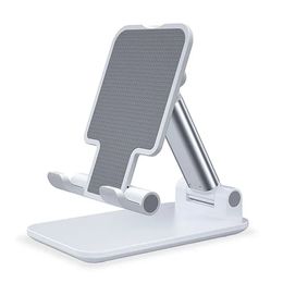 Metal Desktop Tablet Holder Table Cell Foldable Extend Support Desk Mobile Phone Holder Stand For iPhone iPad Adjustable