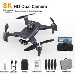 Drones JS26 drone ectric camera 8k dual 5G wifi fpv rc four helicopter 20min fly begin outdoor shooting video image uav remote drone B240516