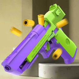 Decompression Toy 1911 3D printing toy pistol decompression autism soft foam bullet education childrens birthday gift H240516