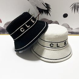Designer wide-brimmed hat Unisex bucket hat Luxury logo shade hat Fashion outdoor casual hat High quality comfy hat 10