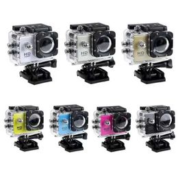 Sports Action Video Cameras Motorcycle DVR sports diving mini action camera highdefinition waterproof micro camera 20inch Camcorder sports wideangle camera DV ca