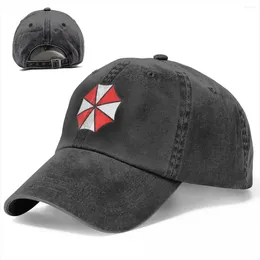 Ball Caps Umbrella Baseball Cap Corp Hippie Washed Trucker Hat Women Retro Print