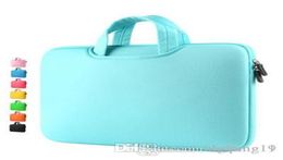 1PS new canvas waterproof Scratchresistant Laptop Shoulder Bag 11 12 13 15inch Notebook Shoulder Carry Case for Antifall handbag7625154