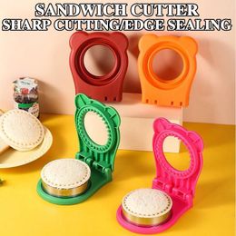 Baking Tools Round Sandwich Cutting Mold-Hand Guard Stainless Steel Tools-Cake Biscuit Toast Pocket Bread Mould